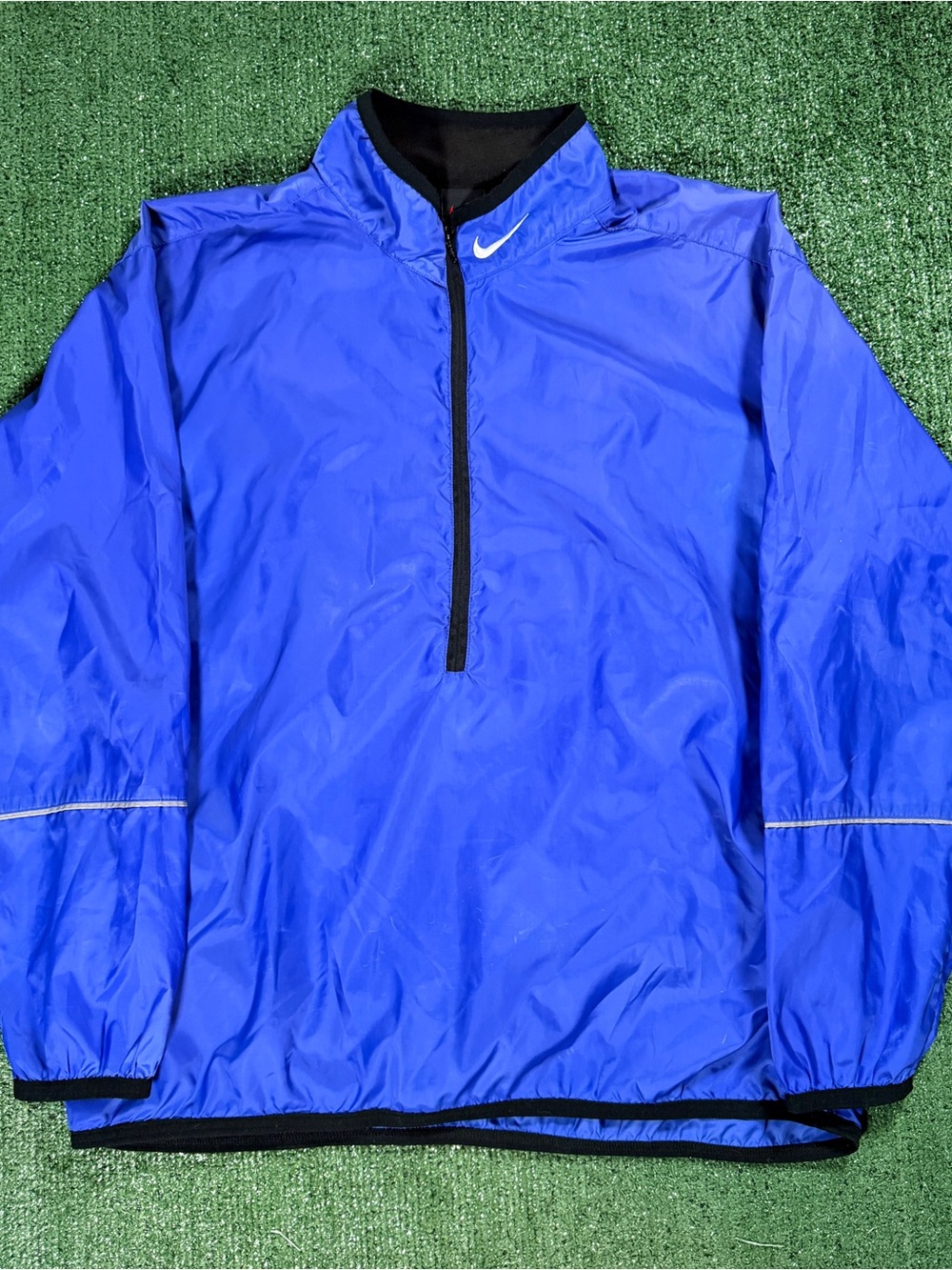 Vintage Nike Men’s Blue Windbreaker Pullover Jacket